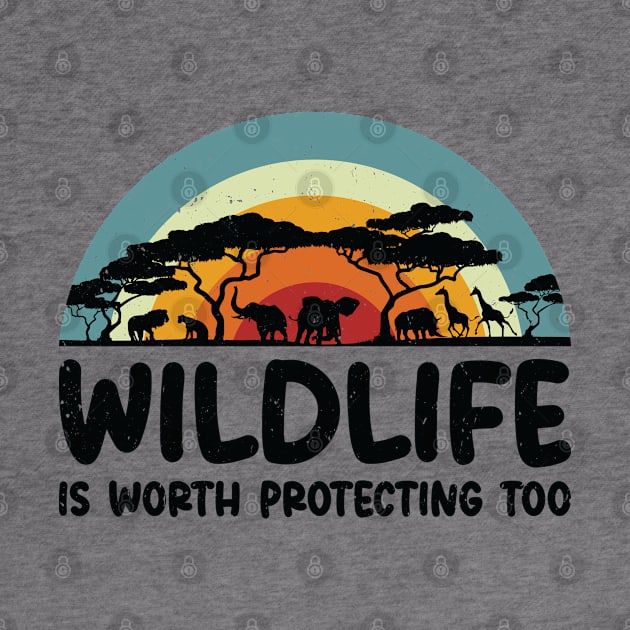 World Wildlife Day Animal Protection Wildlife Conservation by Tom´s TeeStore